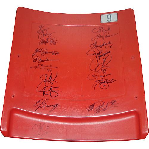 New York Giants Greats Seatback (17 Signature)