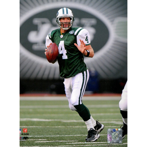 Brett Favre Jets Home Drop Back 8x10 Photo