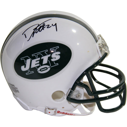 Darrelle Revis Signed Jets Mini Helmet