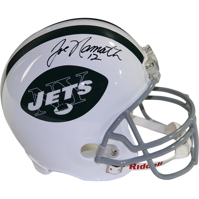 Joe Namath Signed New York Jets Full Size Replica Helmet (Joe Namath Holo)