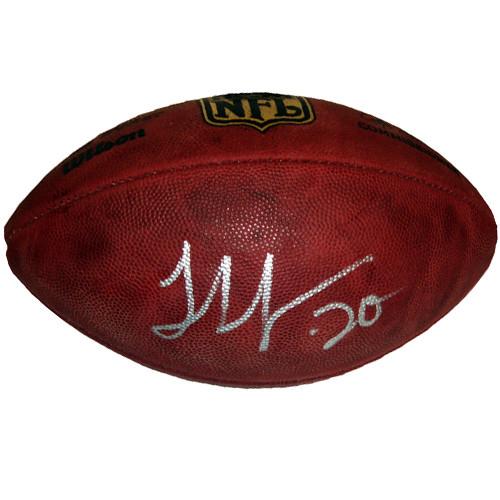 Thomas Jones NFL Football (MM Auth)