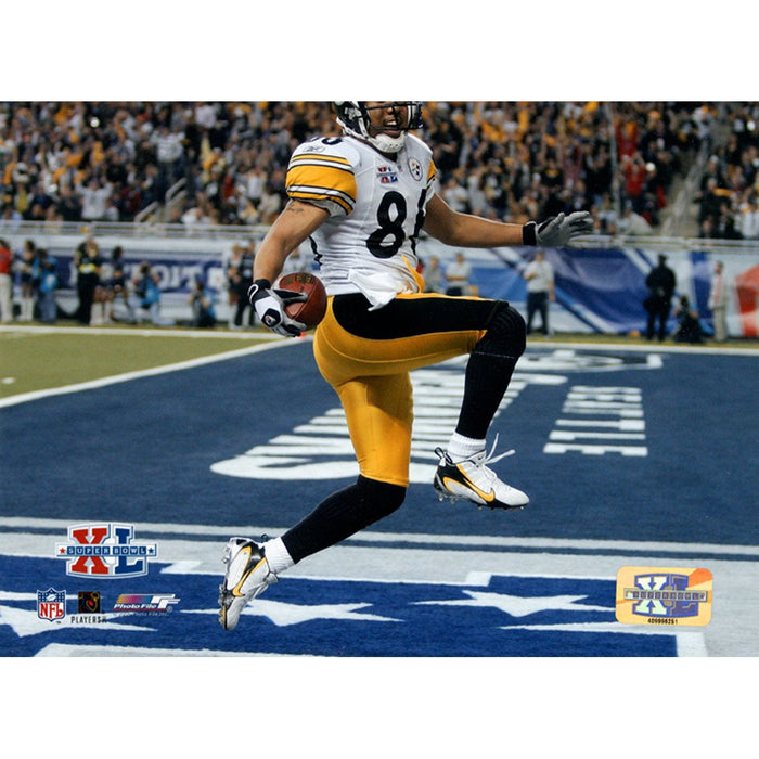 Hines Ward Super Bowl XL Touchdown Celebration 8x10 Photo (PF)