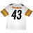 Troy Polamalu Signed White Twill Steelers Jersey w 2x SB Champs insc