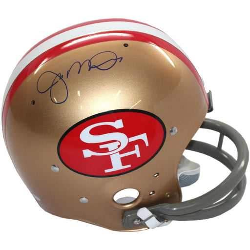 Joe Montana Signed 49ers 2 Bar Full Size Helmet