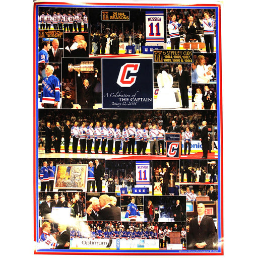 Mark Messier Celebration Of A Captain Collage (Oversized) i.