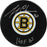 Gerry Cheevers Signed Bruins Puck w HOF 85 Insc. (Sport Authentix Auth)