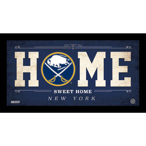 Buffalo Sabres 10x20 Home Sweet Home Sign