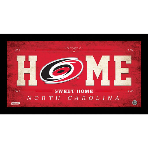 Carolina Hurricanes 6x12 Home Sweet Home Sign