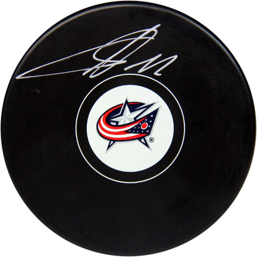 Sergei Bobrovsky Columbus Blue Jackets Signed Hockey Puck (AJ Sports Auth)