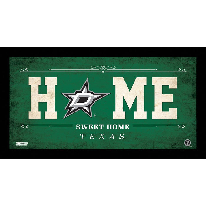 Dallas Stars 10x20 Home Sweet Home Sign