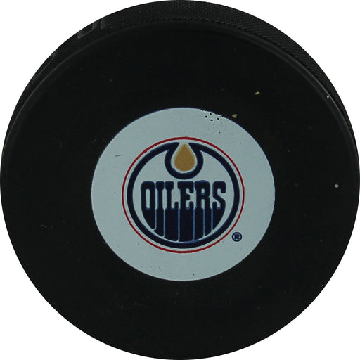 Edmonton Oilers Autograph Puck