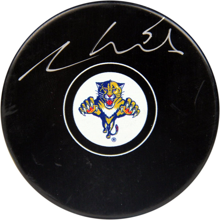 Aaron Ekblad Florida Panthers Signed Hockey Puck (AJ Sports Auth)