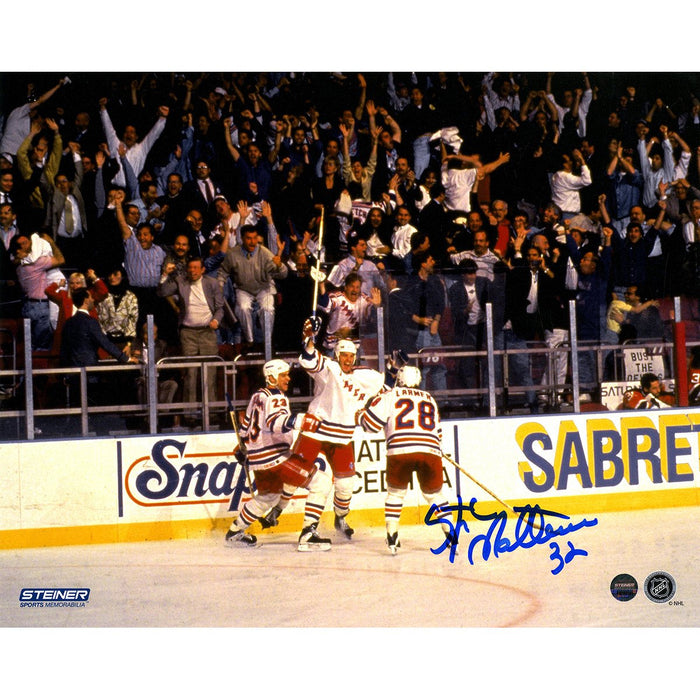 Stephane Matteau Game 7 GWG Celebration Horizontal 8x10 Photo