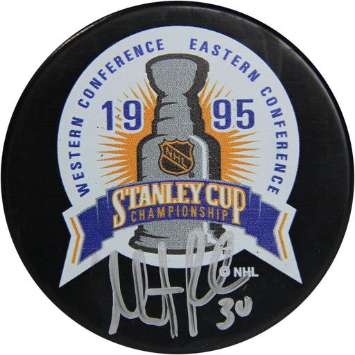 Martin Brodeur 1995 Stanley Cup Puck