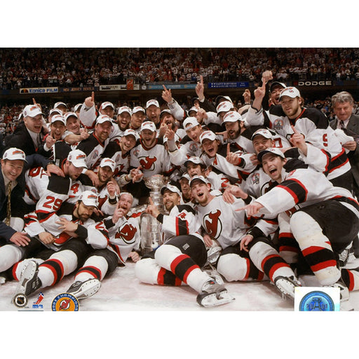 NJ Devils 2003 SC Champ Celebration 8x10 (PF)