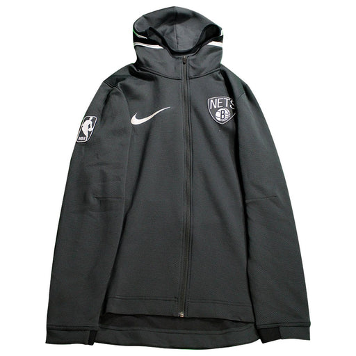 Sean Kilpatrick Brooklyn Nets Game Used #6 Alternate Long Sleeve Hooded Game Jacket (L)