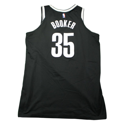 Trevor Booker Brooklyn Nets Game Used #35 Black Jersey (10/25/2017 @ Cleveland) (BKNE00658) (XL)