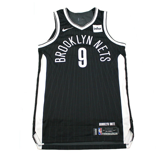 DeMarre Carroll Brooklyn Nets Game Used #9 Black Jersey (2/2/2018 vs. Los Angeles Lakers, 2/4/2018 vs. Milwaukee Bucks )(BKNE01573)(48)