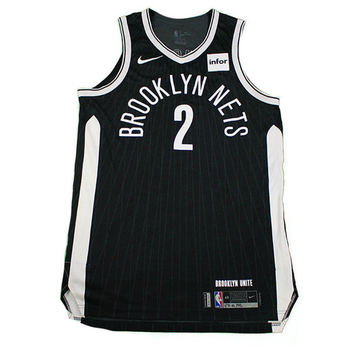 Nik Stauskas Brooklyn Nets Game Used #2 Black Jersey (1/31/2018 vs. Philadelphia 76ers)(BKNE01575)(48)