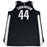 Dante Cunningham Brooklyn Nets Game Used #44 Black "City Edition" Jersey (2/14/2018 vs. Indiana Pacers)(BKNE01768)(52)