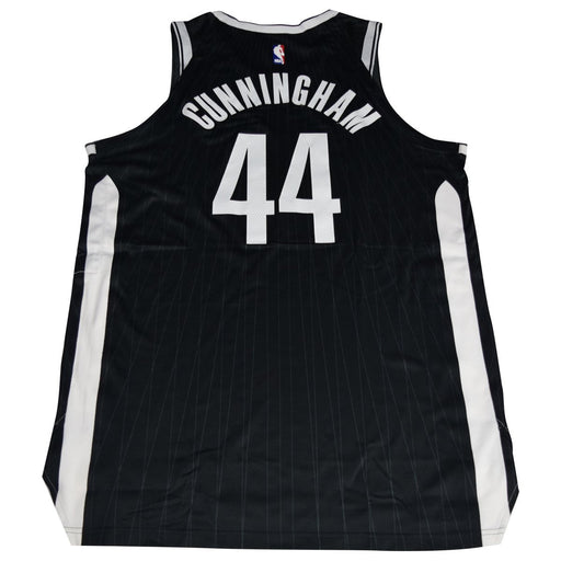 Dante Cunningham Brooklyn Nets Game Used #44 Black"City Edition" Jersey (2/26/2018 vs. Chicago Bulls)(BKNE01772)(52)