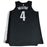 Jahlil Okafor Brooklyn Nets Game Used #4 Statement Jersey  (1/27/2018 @ Minnesota Timberwolves)(BKNE01003)(50)