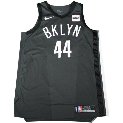 Dante Cunningham Brooklyn Nets Game Used #44 Grey "Statement" Jersey (3/4/2018 @ Los Angeles Clippers, 3/6/2018 @ Golden State Warriors, 3/8/2018 @ Charlotte Hornets)(BKNE00989)(52)