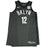 Joe Harris Brooklyn Nets Game Used #12 Statement Grey Jersey (4/3/18 @ Philadelphia 76ers)(BKNE01030)(50)