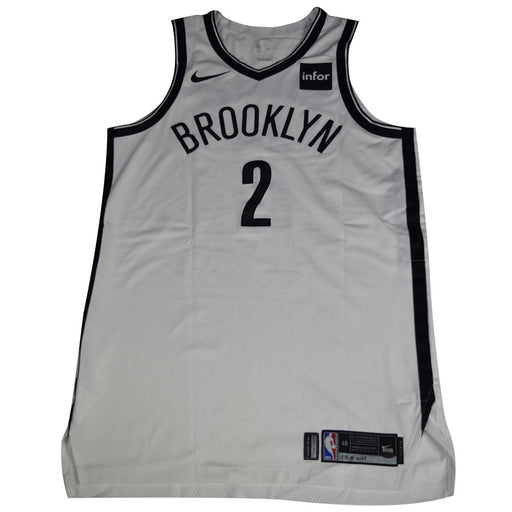 Nik Stauskas Brooklyn Nets Game Used #2 White Jersey (1/13 @ Washington Wizards)(BKNE00309)(48)