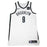 DeMarre Carroll Brooklyn Nets Game Used #9 White Jersey (3/23/18 @ Toronto Raptors)(BKNE00312)(48)