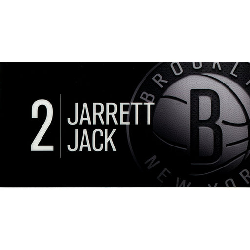 Jarrett Jack Brooklyn Nets Game Used #2  Nameplate