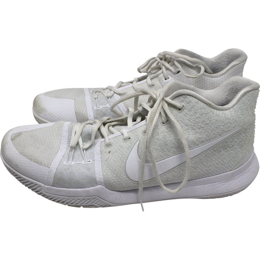 Chris LeVert Brooklyn Nets Game Used #22   Nike Zoom White Sneakers (Size 14)