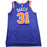 Ron Baker New York Knicks Game Used #31  Blue Jersey (12/18/17 @ Charlotte Hornets)(48)(NYKE00358)