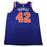 Lance Thomas New York Knicks Game Used #42 Blue Jersey (1/31/18 @ Boston Celtics)(NYKE00702)(52)