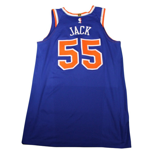 Jarrett Jack New York Knicks Game Used #55 Blue Jersey (1/31/18 @ Boston Celtics)(NYKE00382)(50)