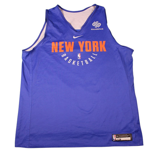 Luke Kornet New York Knicks Game Used #2 Reversible Practice Jersey (XXL)