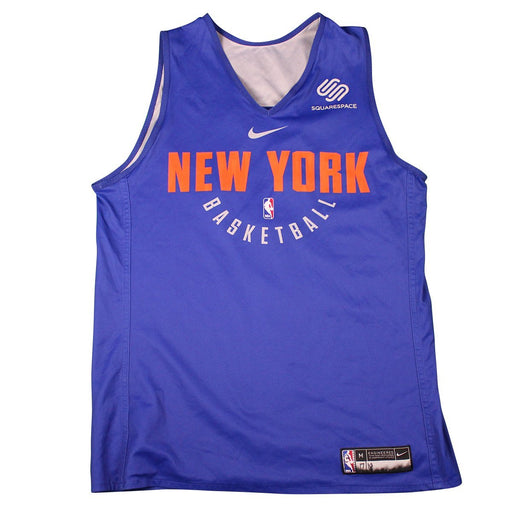 Tim Hardaway Jr. New York Knicks Game Used #3 Reversible Practice Jersey (M)