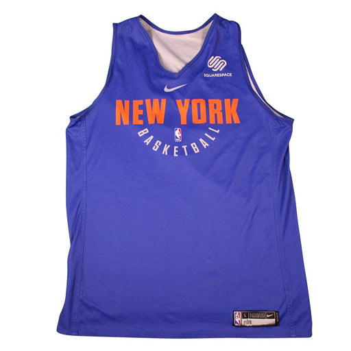 Courtney Lee New York Knicks Game Used #5 Reversible Practice Jersey (L)