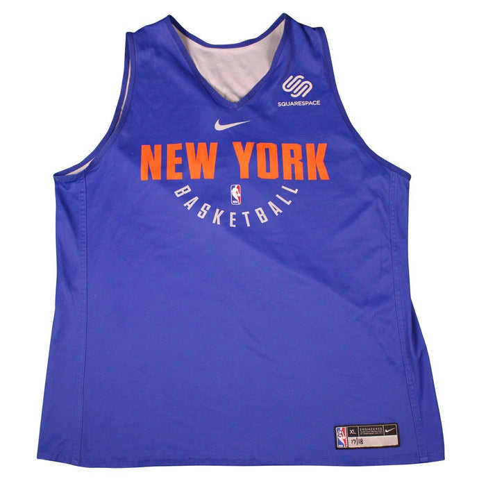 Kyle O'Quinn New York Knicks Game Used #9 Reversible Practice Jersey (XL)