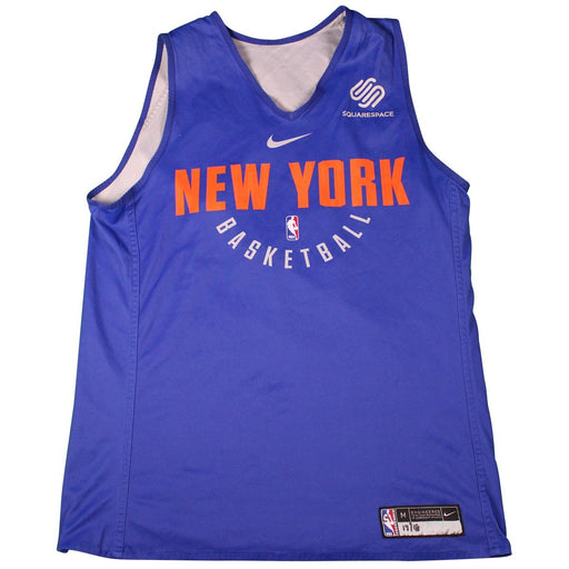 Ron Baker New York Knicks Game Used #31 Reversible Practice Jersey (M)