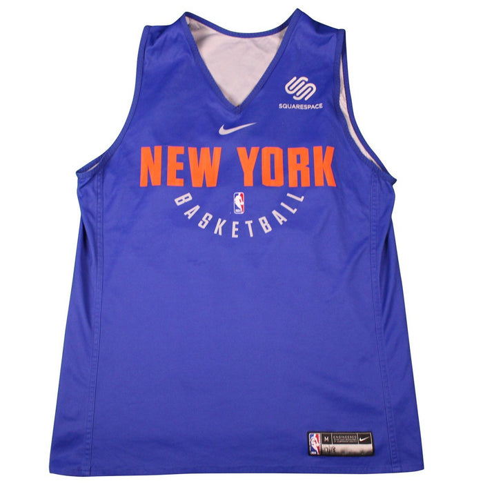 Jarrett Jack New York Knicks Game Used #55 Reversible Practice Jersey (M)