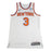 Tim Hardaway Jr. New York Knicks Game Used #03 White Jersey (11/15/2017)(11/15/2017 vs Utah )(Size 48)