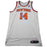 Willy Hernangomez New York Knicks Game Used #14 White Jersey (12/14/17 @ Brooklyn Nets)(NYKE00093)(54)