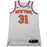 Ron Baker New York Knicks Game Used #31 White Jersey (12/14/17 @ Brooklyn Nets)(NYKE00321)(46)