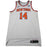 Willy Hernangomez New York Knicks Game Used #14 White Jersey (12/6/17 vs. Memphis Grizzlies)(NYKE00061)(54)