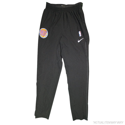 Enes Kanter #00 New York Knicks Game Used Black Warm Up Pants (XXLTT)