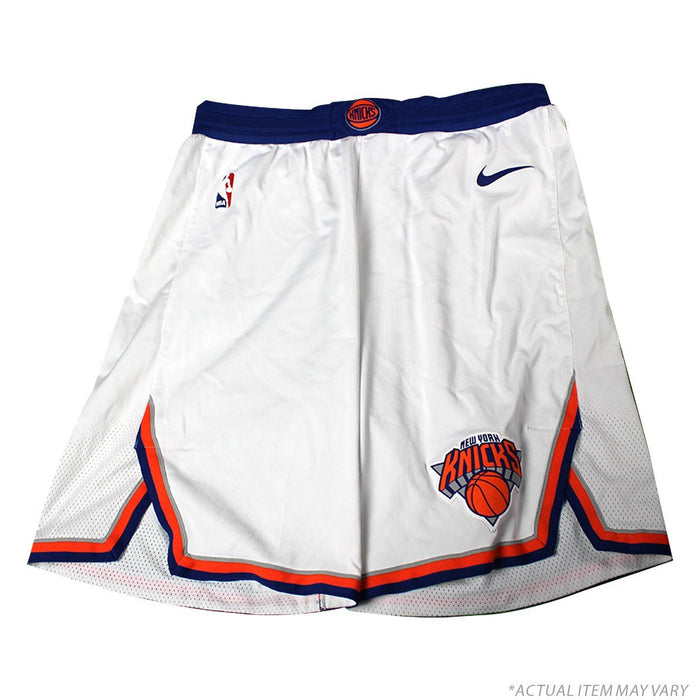 Luke Kornet New York Knicks Game Used #2 White Shorts (XXL)