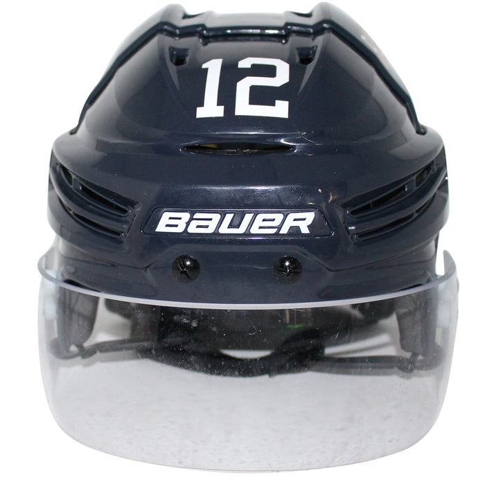 Peter Holland # 12 New York Rangers Winter Classic Style Practice Used Helmet