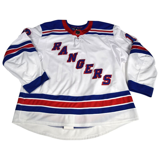 J.T. Miller New York Rangers 2016-2017 Pre-Season Game Used #10 White Jersey