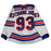Mika Zibanejad New York Rangers 2017-2018 Game Used #93 Set 2  White Jersey w/ 100th Anniversary Patch (removed) Worn 12/5/17-2/17/18) Size 56